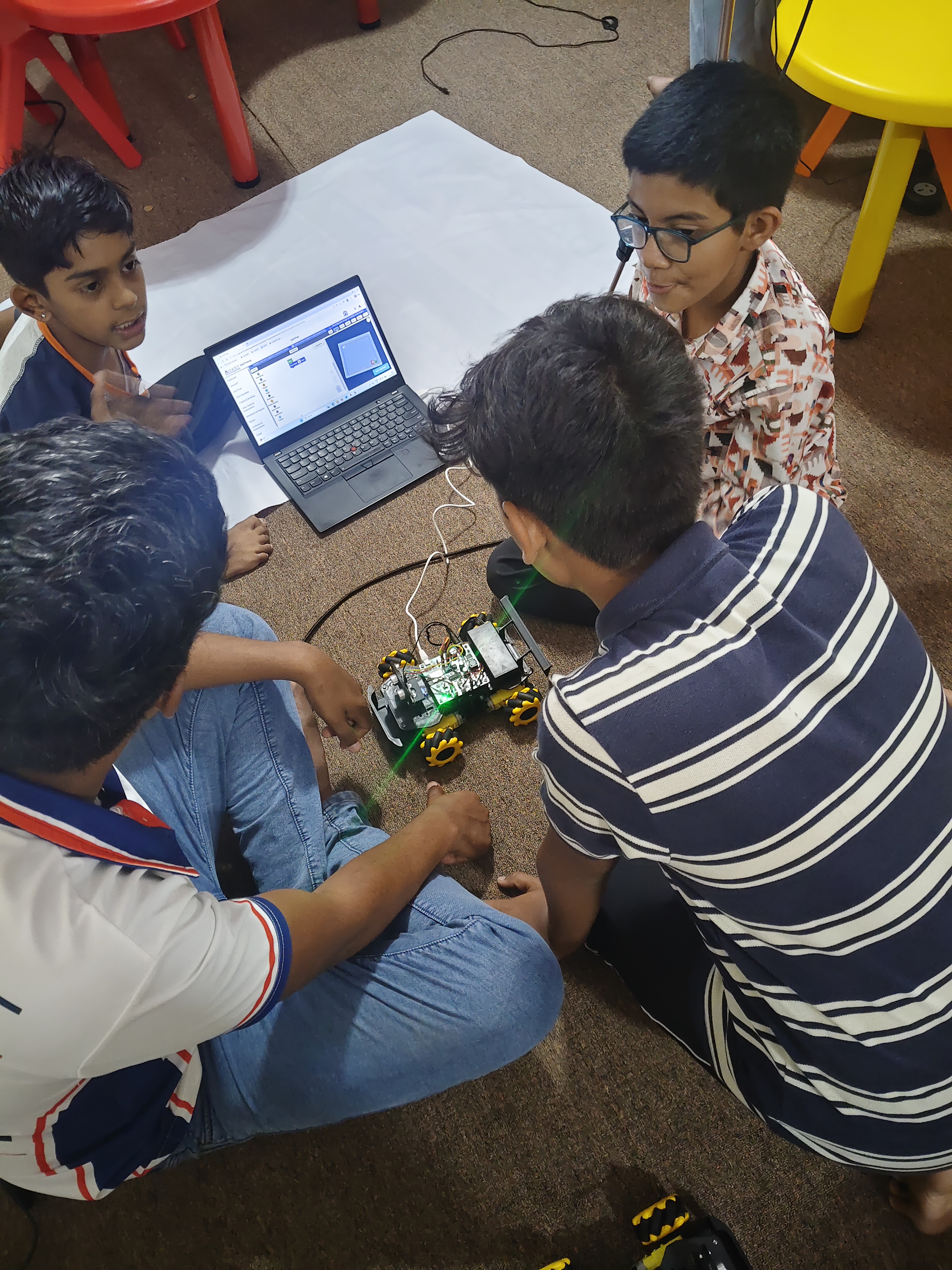 Interactive 3D Printing Workshop Session at Nisarga Layout